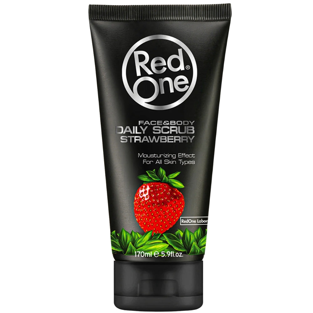 Red One Face & Body Daily Scrub Strawberry - 170ml