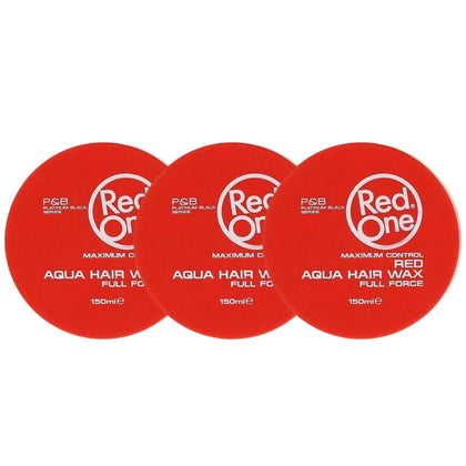 Red One Full Force Aqua Wax Rood 3-pack - 3X150ml