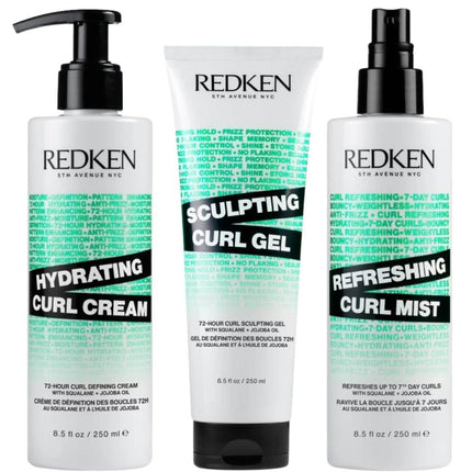 Redken Acidic Bonding Curls Styling Kit - 3x250ml