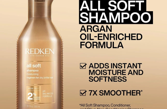 Redken All Soft Argan Oil Shampoo