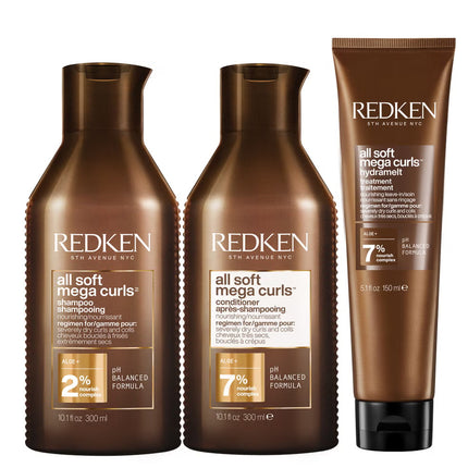 Redken All Soft Mega Curls Luxe Set - 2x300ml+150ml