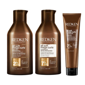 Redken All Soft Mega Curls Luxe Set - 300ml+300ml+150ml