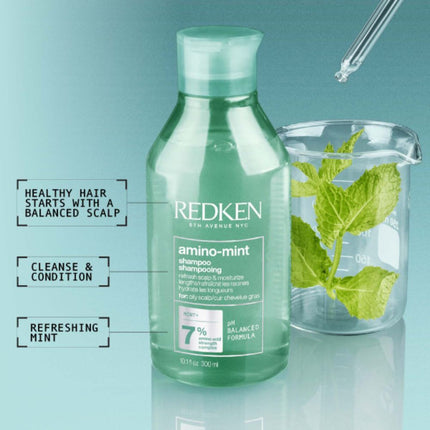 Redken Amino Mint Shampoo - 300ml