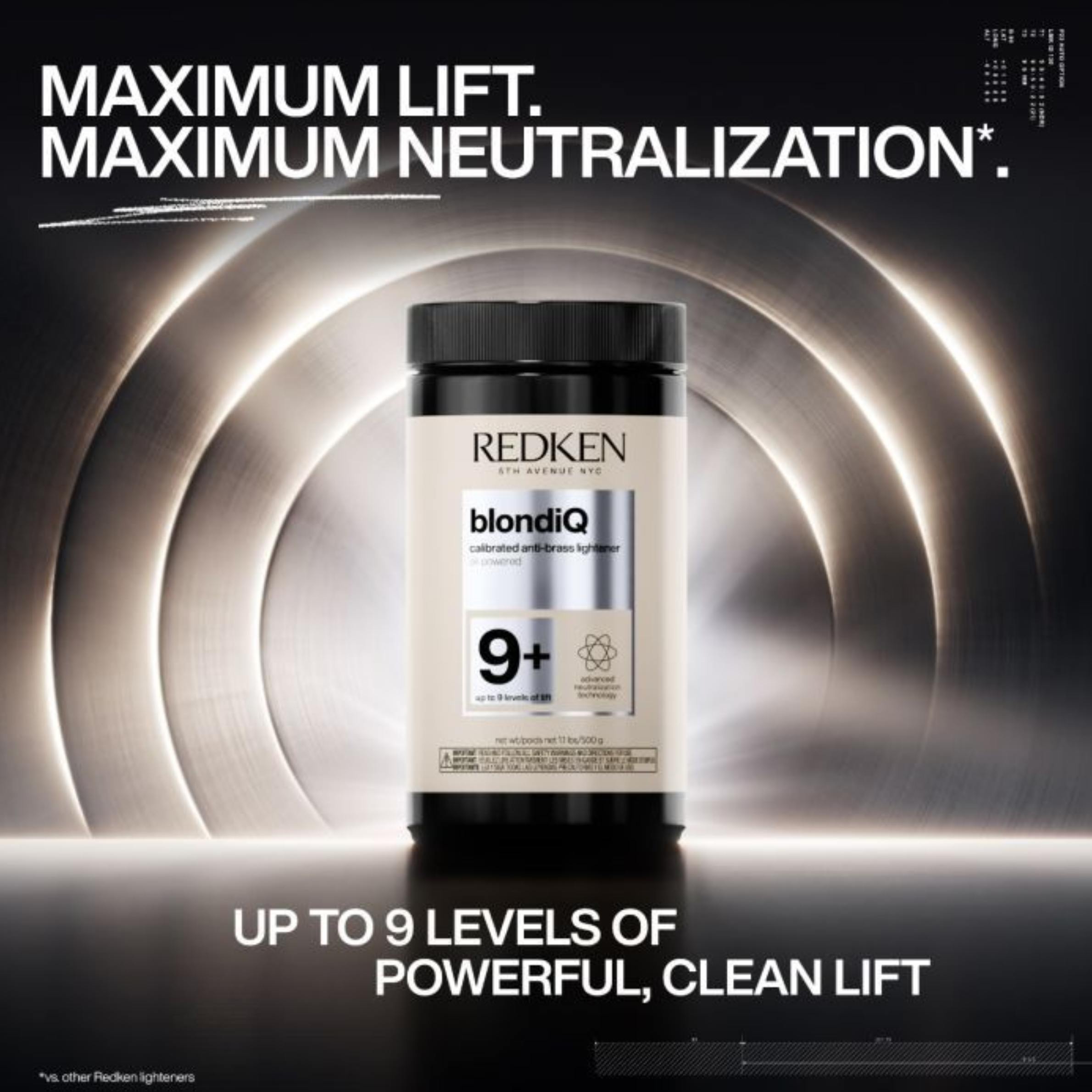 Redken BlondiQ 9+ Lightner - 500gram