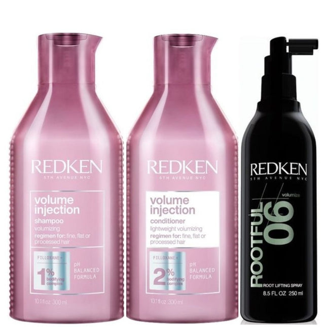 Redken Care & Volume Set - 2x300ml+250ml