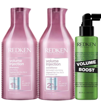 Redken Care & Volume Set - 2x300ml+250ml
