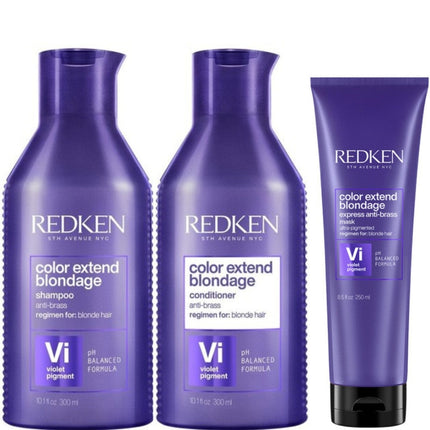 Redken Color Extend Blondage de Luxe Set - 300+300+250ml