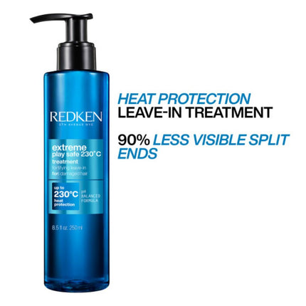 Redken Extreme Play Safe Leave-In Treatment Fortifying Heat Protection - 200ml