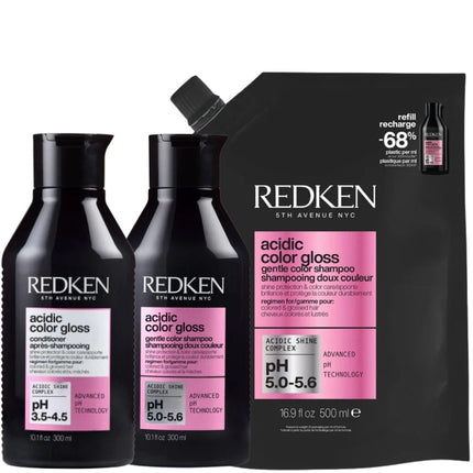 Redken Redken Acidic Color Gloss duo + Refill set- 2x300ml + 500ml