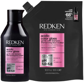 Redken Redken Acidic Color Gloss shampoo refill set - 300ml + 500ml