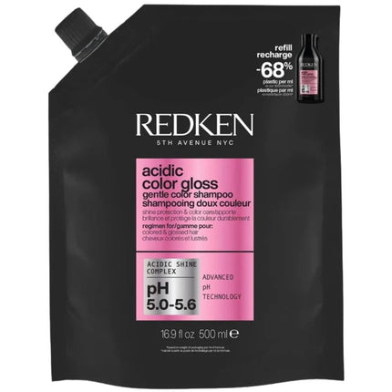 Redken Redken Acidic Color Gloss shampoo refill set - 300ml + 500ml