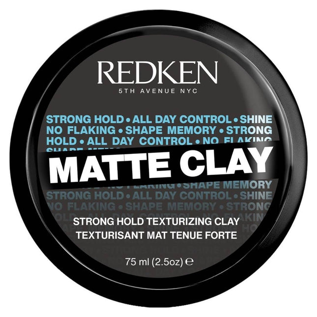 Redken Strong Hold Texturizing Matte Clay - 75ml