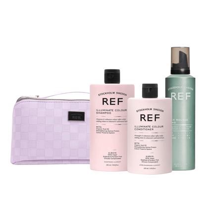 REF Illuminate Colour & Fiber Mousse Kit