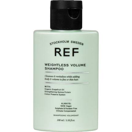 REF Weightless Volume Shampoo Travelsize - 100ml
