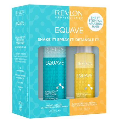 Revlon Equave Instant + Sun Detangling Conditioner Set - 200+100ml