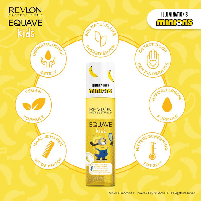 Revlon Equave Kids Minion Detangling Spray Conditioner - 200ml