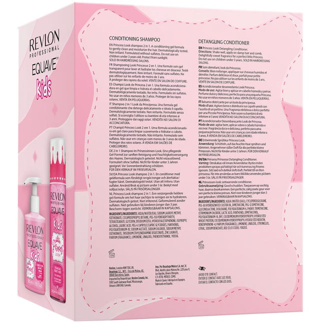 Revlon Equave Kids Princess Duo Shampoo & Conditioner - 200+300ml