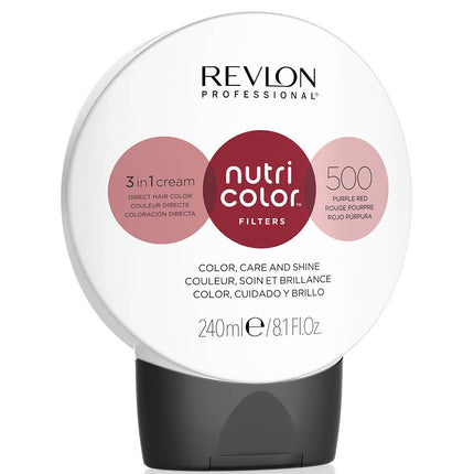 Revlon Nutri Color 3in1 Cream 500 Purple Red