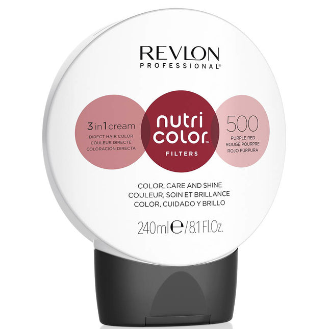 Revlon Nutri Color 3in1 Cream 500 Purple Red