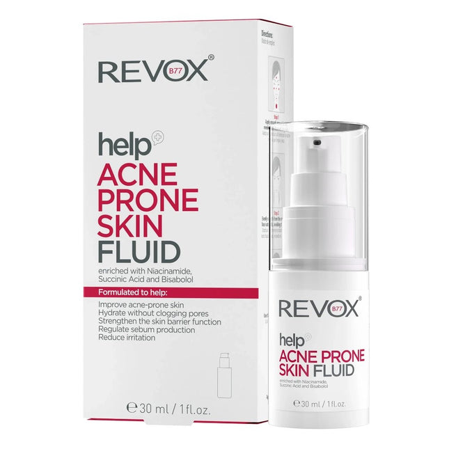 Revox Help Acne Prone Skin Fluid - 30ml