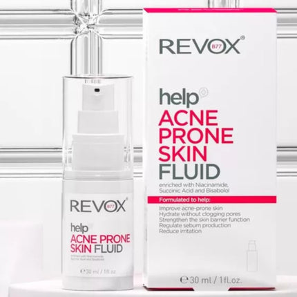 Revox Help Acne Prone Skin Fluid - 30ml