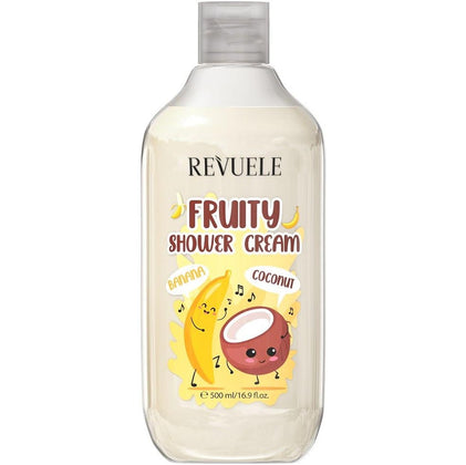 Revuele Fruity Shower Cream Banana & Coconut - 500ml