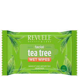 Revuele Tea Tree Clarifying Wet Wipes - 20pcs