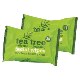Revuele Tea Tree Clarifying Wet Wipes - 2x25pcs