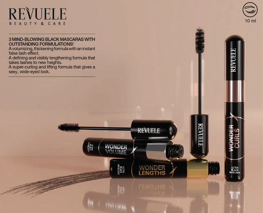 Revuele Ultra Black Mascara Wonder Lenghts - 10ml