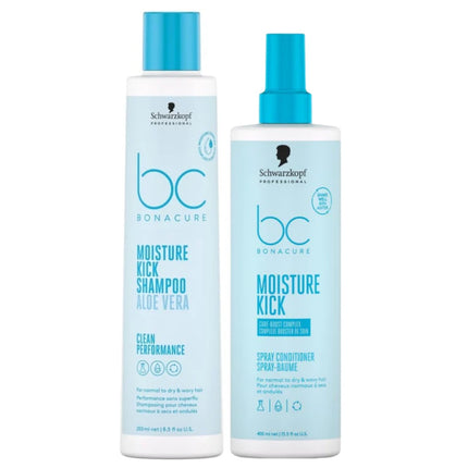 Schwarzkopf BC Moisture Kick Care Spray Set - 250+200ml