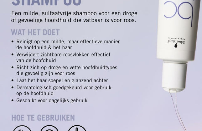 Schwarzkopf BC Scalp Care Anti-Dandruff Shampoo - 200ml