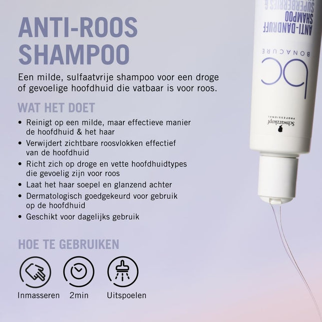 Schwarzkopf BC Scalp Care Anti-Dandruff Shampoo - 250ml