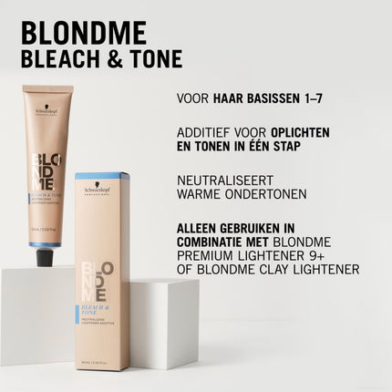 Schwarzkopf Blond Me Bleach & Tone - 60ml