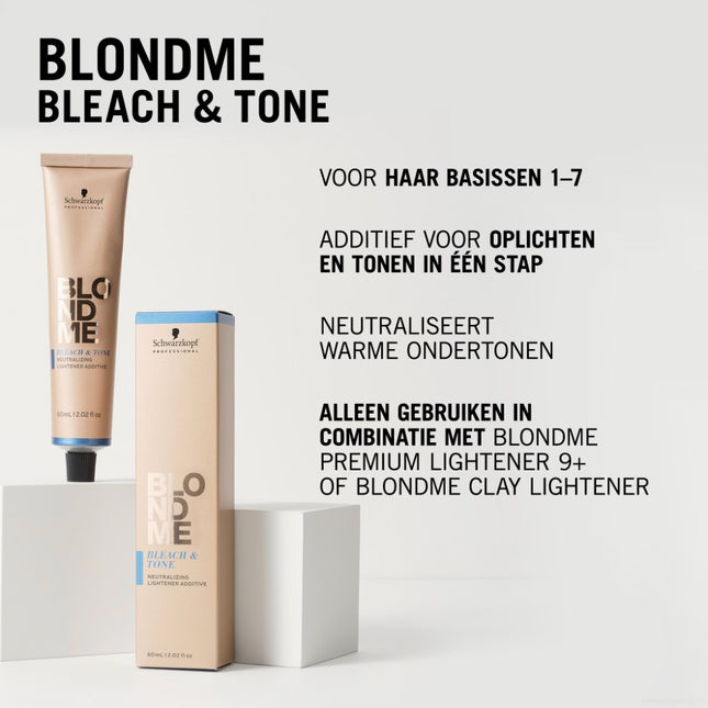 Schwarzkopf Blond Me Bleach & Tone - 60ml
