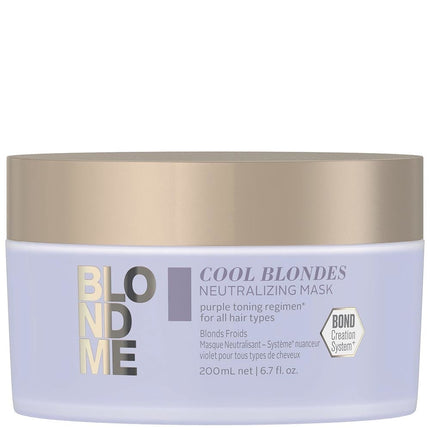 Schwarzkopf Blond Me Cool Blondes Neutralizing Violet Mask - 200ml - Sale