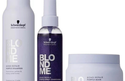 Schwarzkopf Blond Me Purple Toning XL Set - 300+150+200ml
