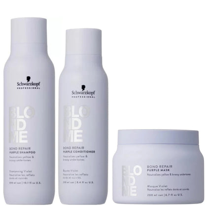 Schwarzkopf Blond Me Purple Toning XL Set - 300+250+200ml