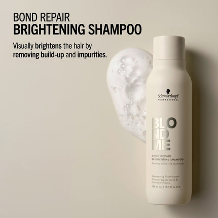 Schwarzkopf BlondMe Bond Repair Brightening Shampoo
