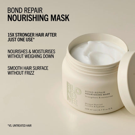 Schwarzkopf BlondMe Bond Repair Nourishing Mask