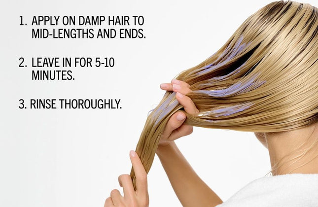 Schwarzkopf BlondMe Bond Repair Purple Mask