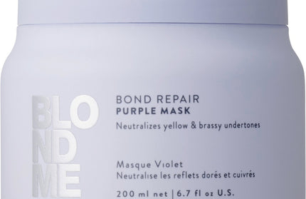 Schwarzkopf BlondMe Bond Repair Purple Mask