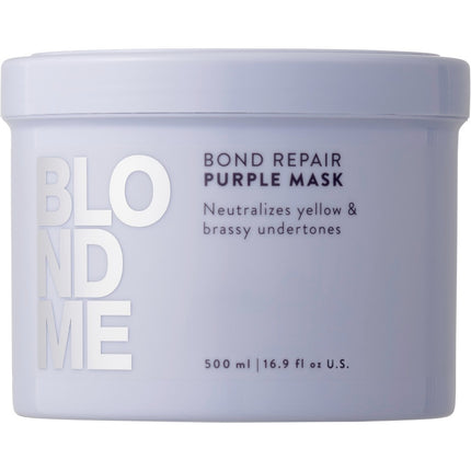 Schwarzkopf BlondMe Bond Repair Purple Mask