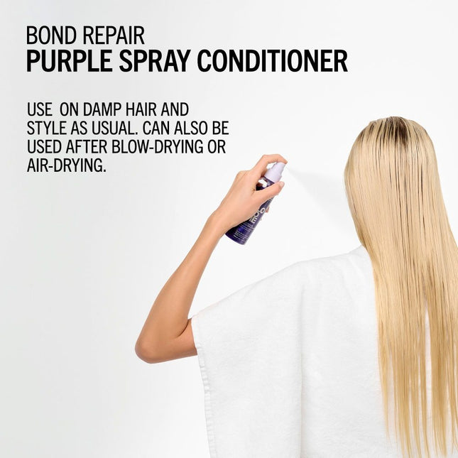 Schwarzkopf BlondMe Bond Repair Purple Spray Conditioner - 150ml