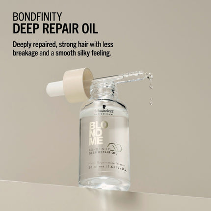 Schwarzkopf BlondMe Bondfinity Deep Repair Oil - 50ml