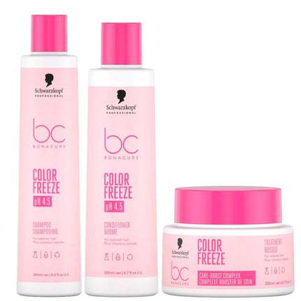 Schwarzkopf Bonacure Clean Performance Color Freeze Care Set - 250+200ml+200ml