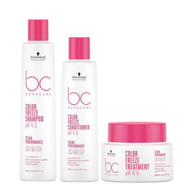 Schwarzkopf Bonacure Clean Performance Color Freeze Care Set - 250+200ml+200ml