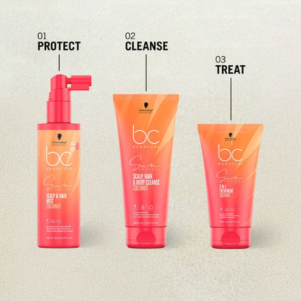 Schwarzkopf Bonacure Sun Protect Scalp, Hair & Body Cleanse