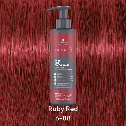 Schwarzkopf Chroma ID 6-88 Ruby Red  Color Mask - 300ml