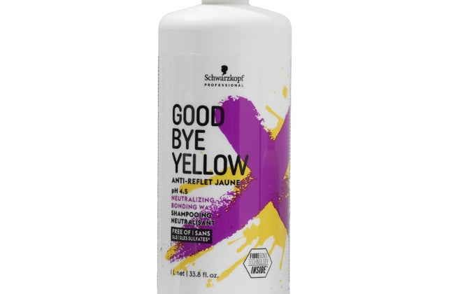 Schwarzkopf Goodbye Yellow Zilvershampoo - 1000ml