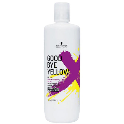Schwarzkopf Goodbye Yellow Zilvershampoo - 1000ml
